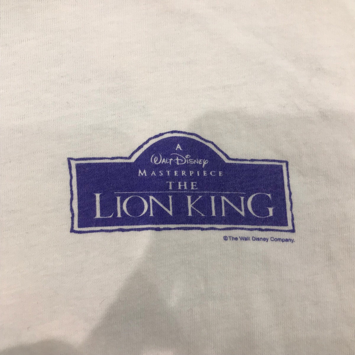 90sLION KINGプリントTシャツ