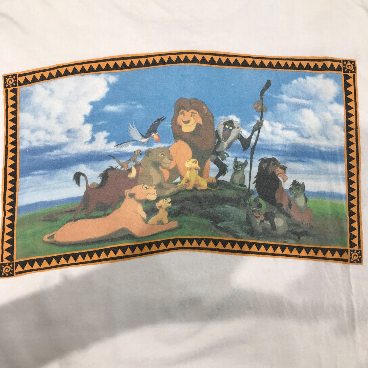 90sLION KINGプリントTシャツ