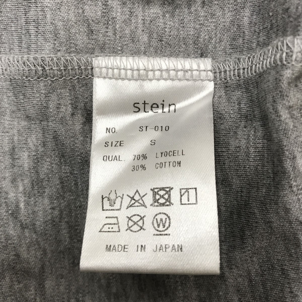 stein(シュタイン) 袖プリントロングスリーブカットソーST-010