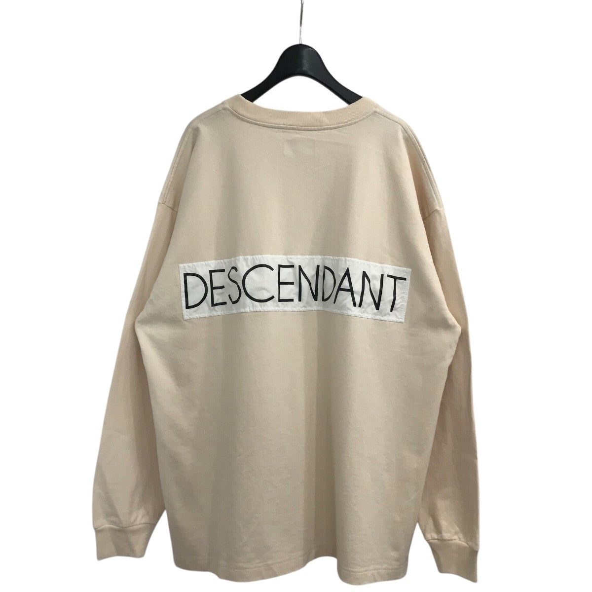 DESCENDANT(ディセンダント) 25SS「STRAIN PATCH LS」ロゴロング