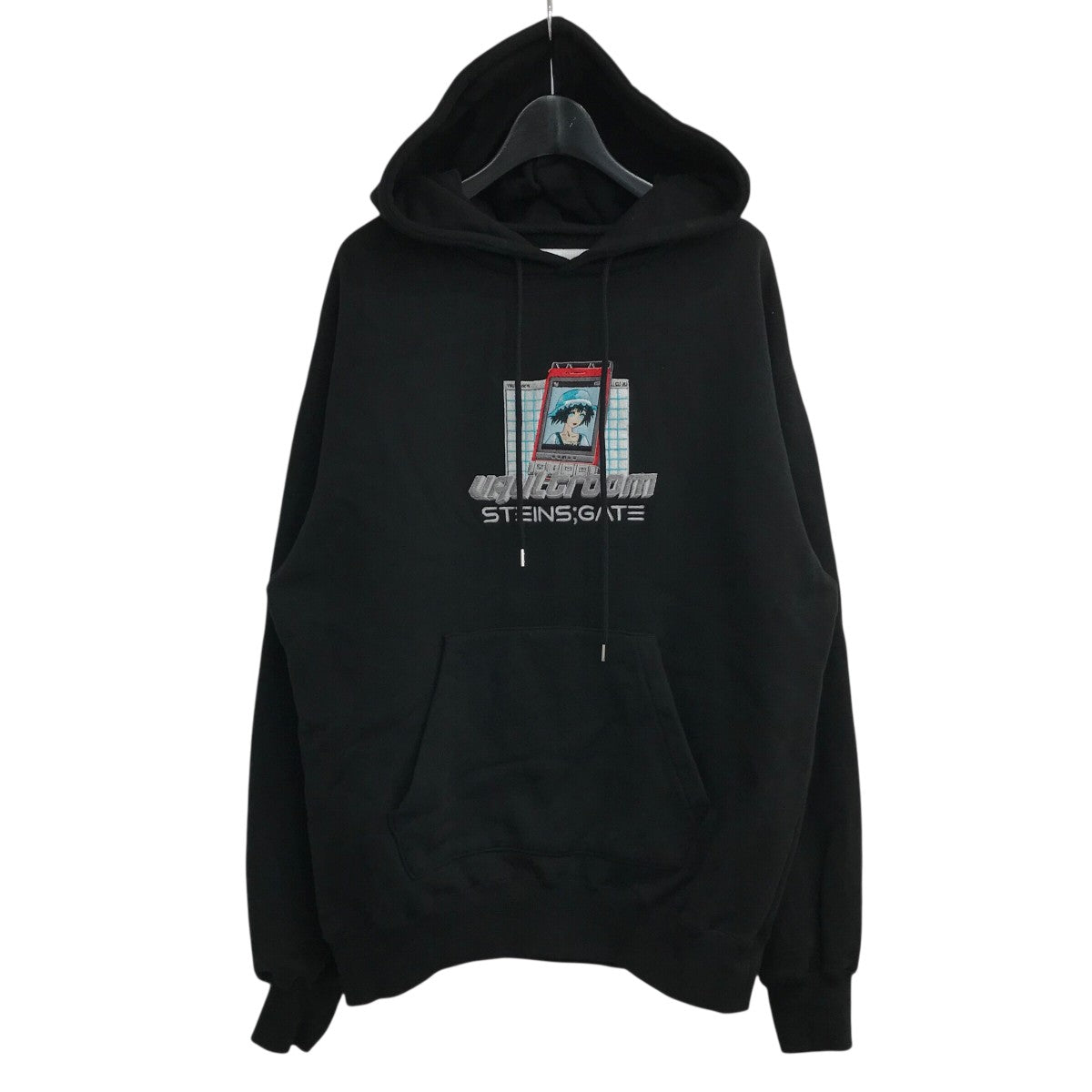 LikeUs】シルキーダンボールニットオーバーサイズカラーパーカー