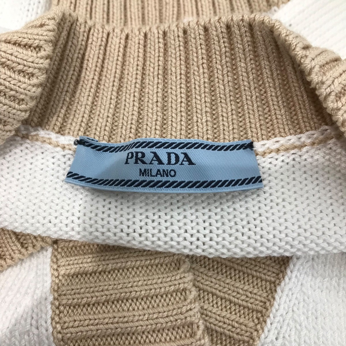 PRADA クロップド コットン カーディガン　半袖 三越伊勢丹 | PRADA/プラダ_Women通販 | クロップド コットン