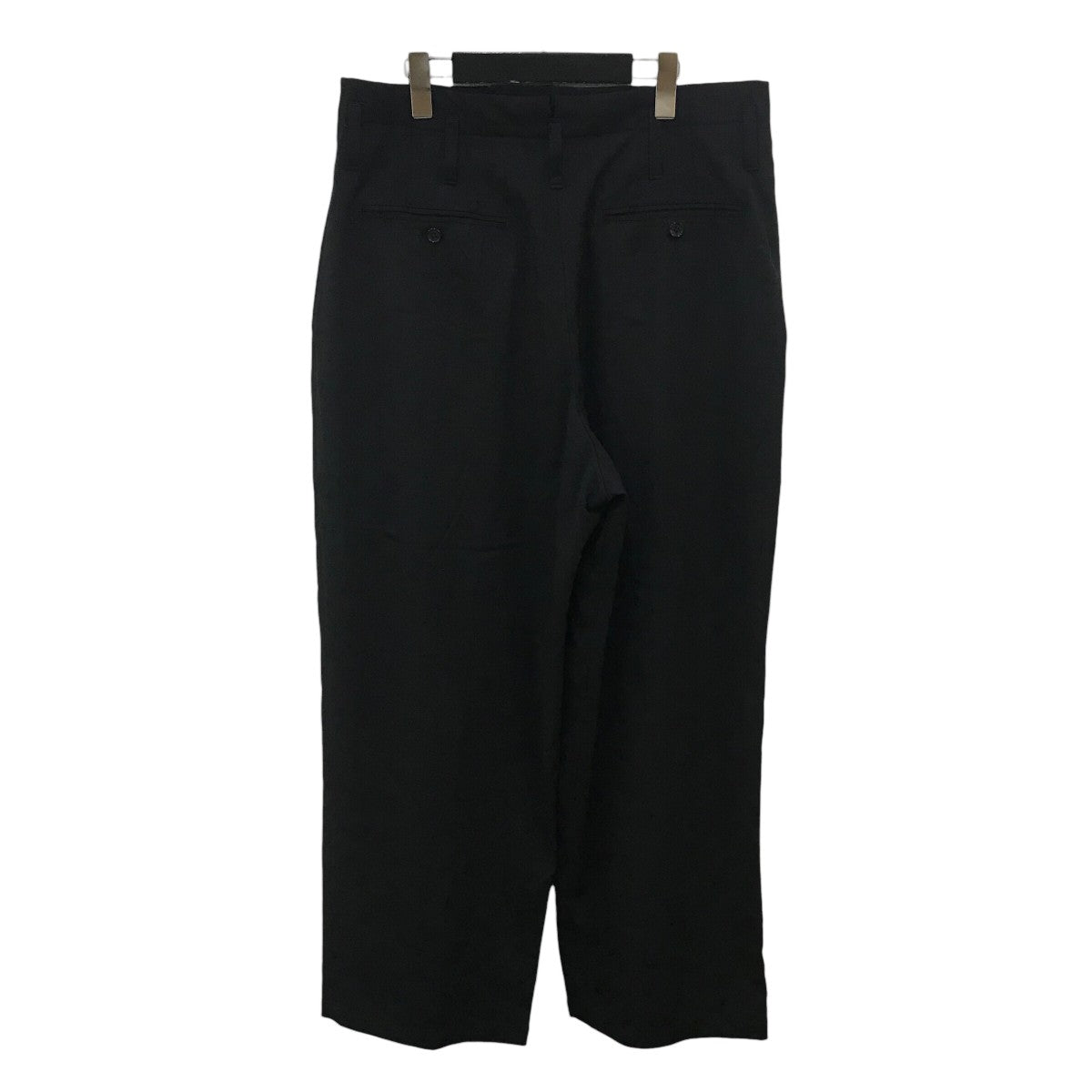 「WOOL BLEND WIDE STRAIGHT TROUSERS」ワイドスラックスES20P 04