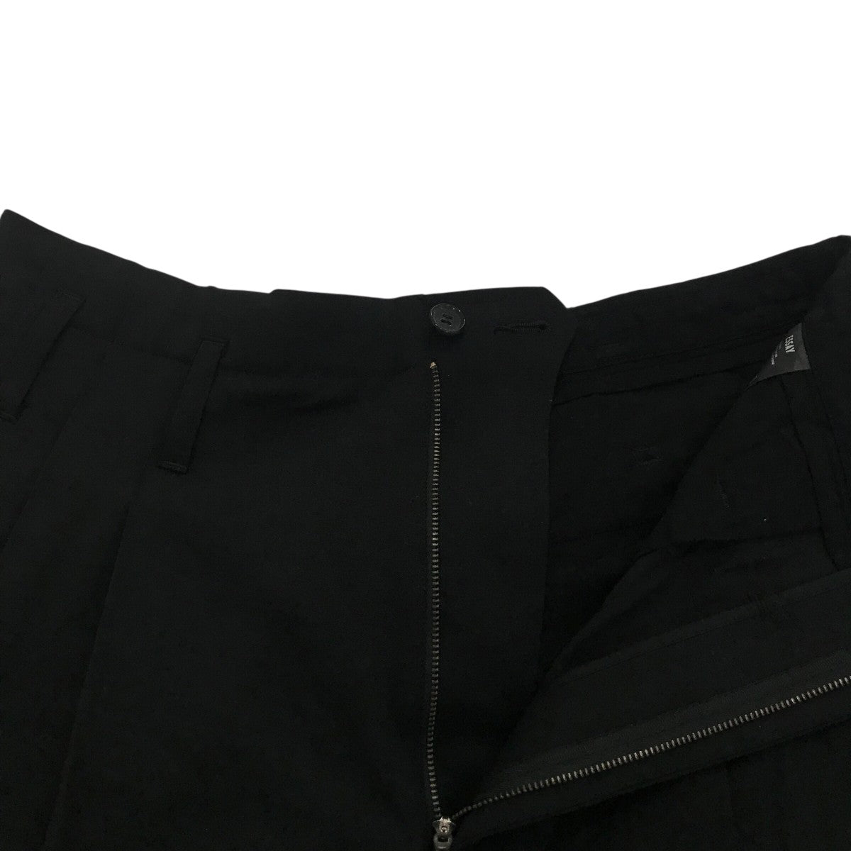 「WOOL BLEND WIDE STRAIGHT TROUSERS」ワイドスラックスES20P 04