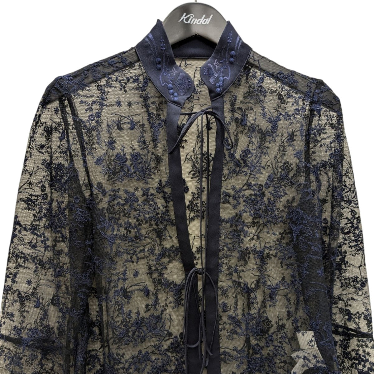 mame kurogouchi(マメクロゴウチ) 24AW Floral Lace Stand