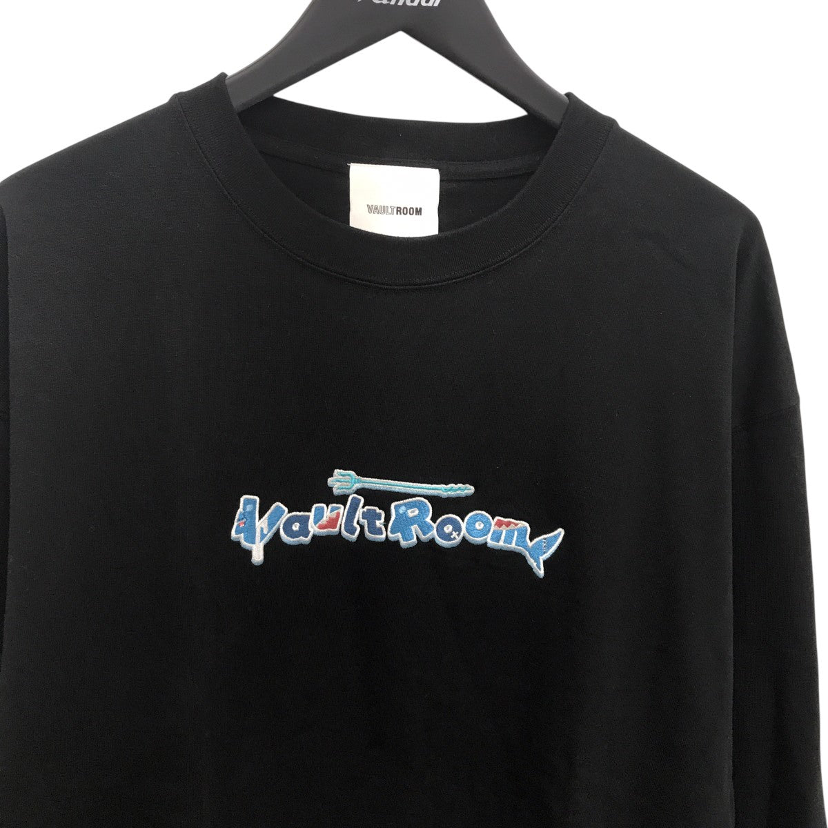 VAULTROOM ボルトルーム 長袖Tシャツ 黒 vaultroom(ボルトルーム) 長袖Tシャツ ブラック サイズ L