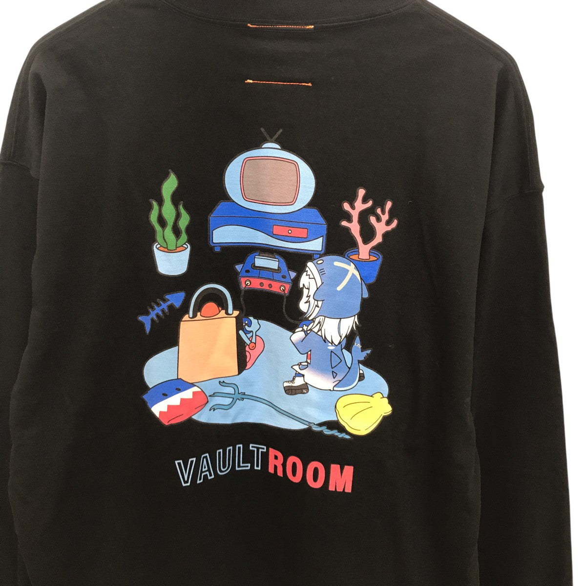 vaultroom(ボルトルーム) 長袖Tシャツ ブラック サイズ L