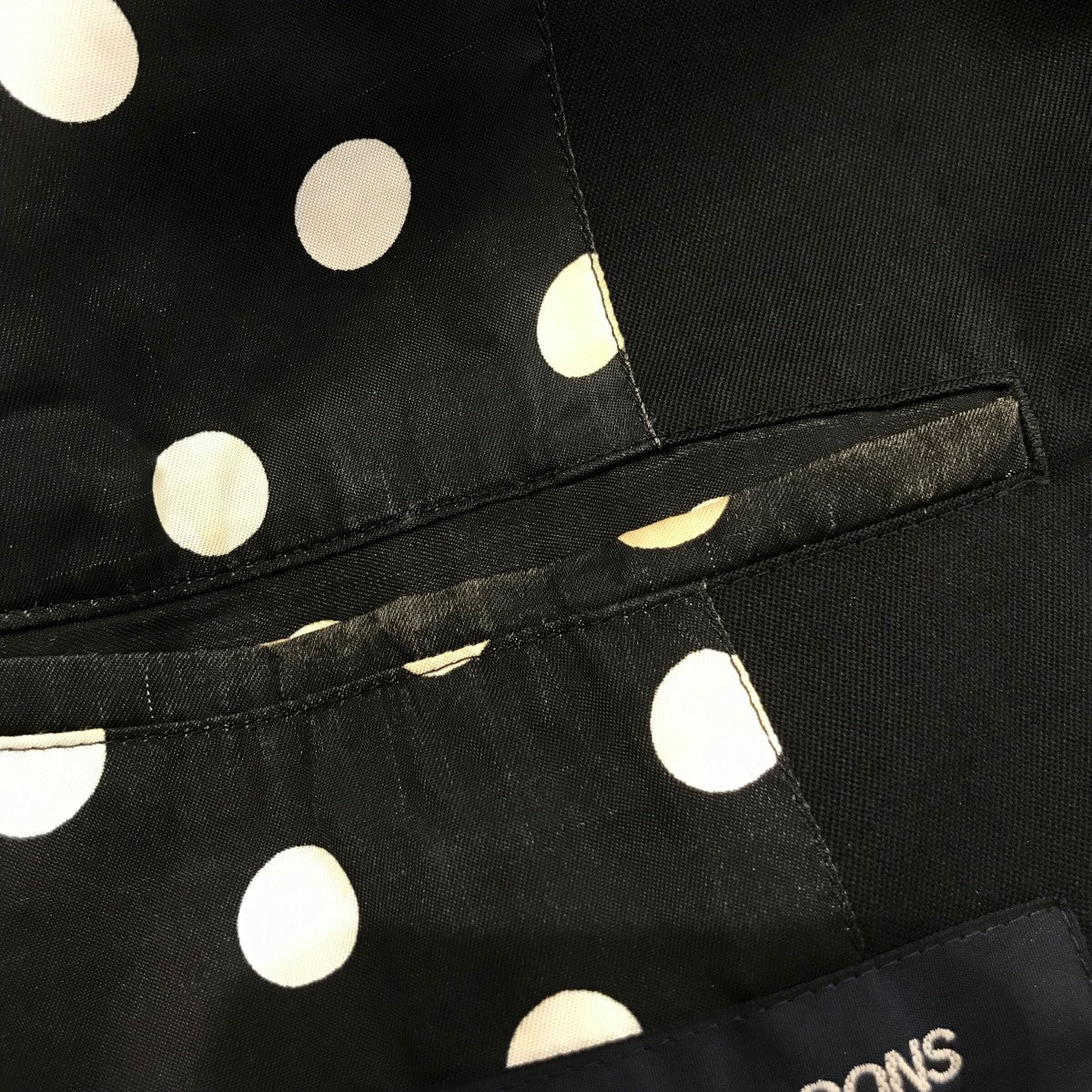COMME des GARCONS HOMME(コムデギャルソンオム) 裏地ドット