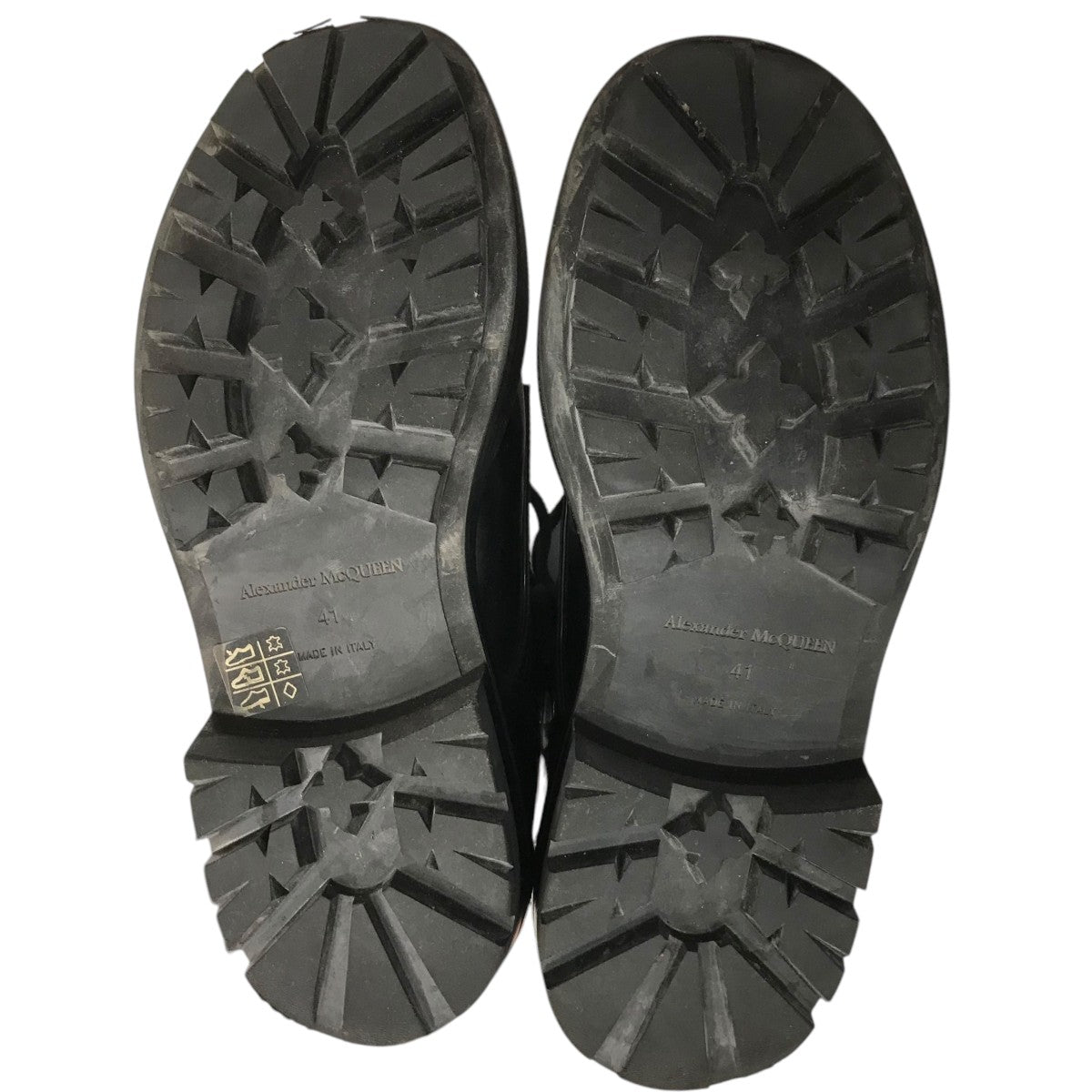 Alexander McQueen 革靴 レースアップブーツ サイズ41 Alexander McQueen アレキサンダーマックイーン レースアップ