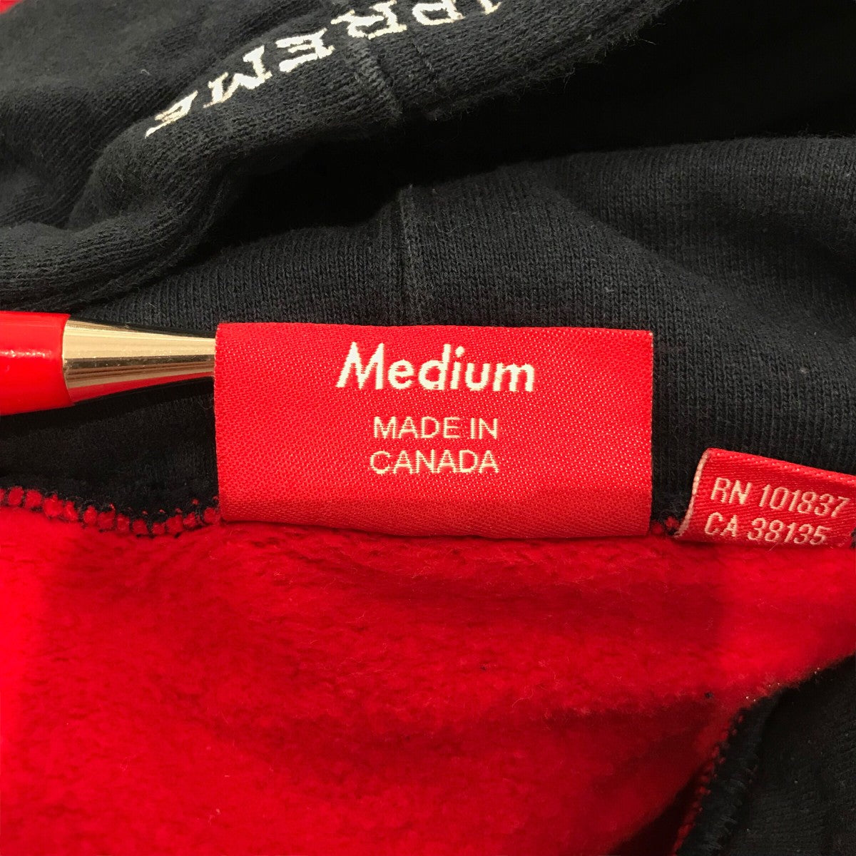 Supreme(シュプリーム) 19SS「S Logo Colorblocked Hooded