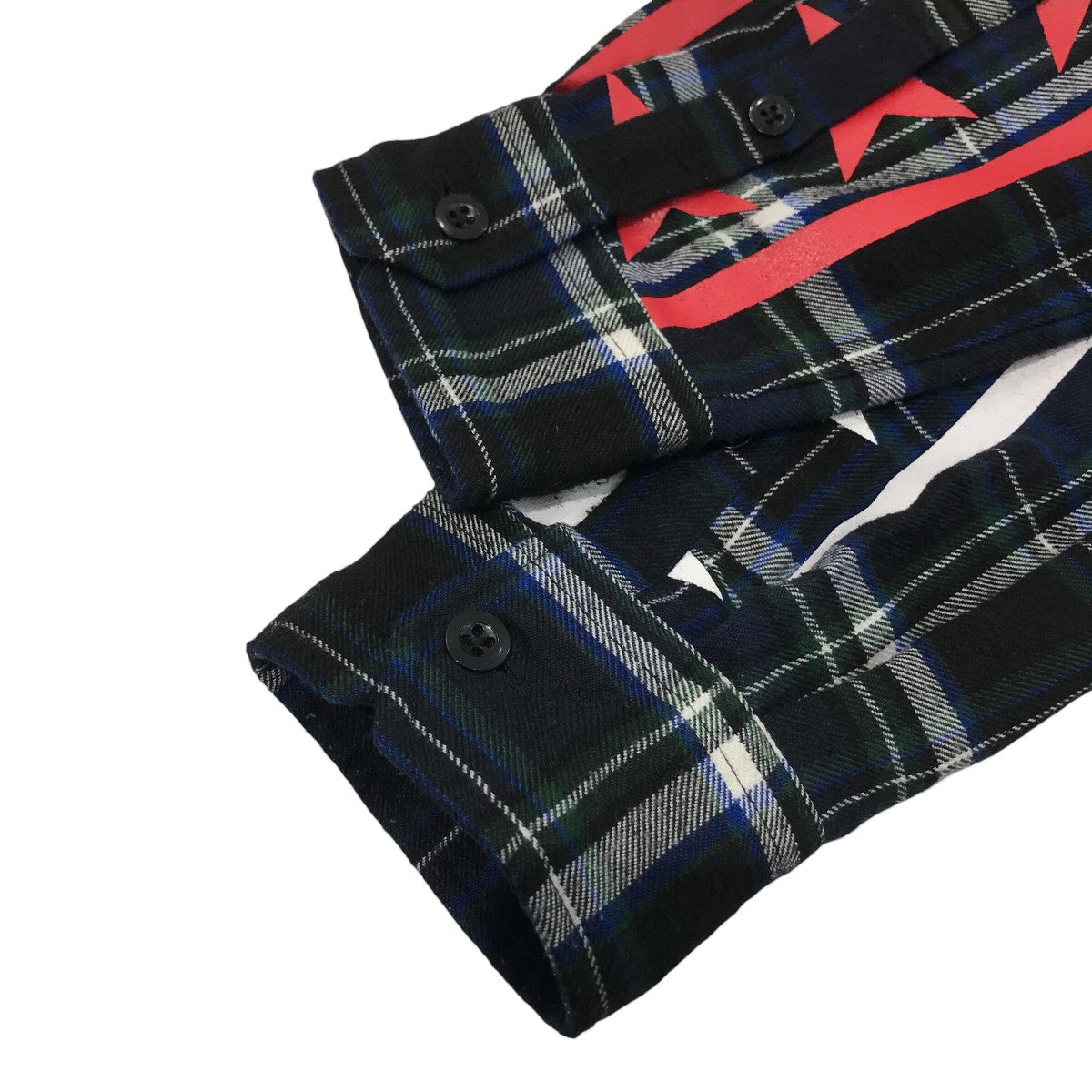 「DETACHABLE HOOD REGULAR COLLAR FLANNEL CHECK SHIRT」フーデッドチェックシャツUE 189019