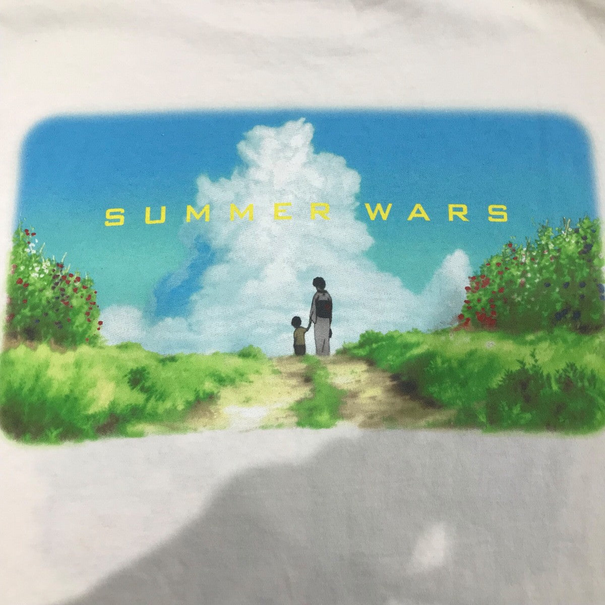 SAINT MICHAEL×SUMEER WARS 「SG SS TEE SUMEER WARS」ヴィンテージ加工プリントTシャツSM YS1 0000 C27 古着・中古-6枚目のアイテム画像