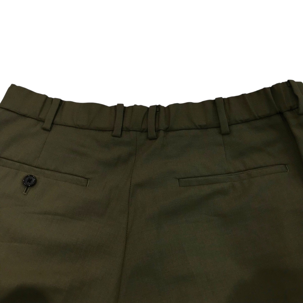 MARKAWARE(マーカウェア) 「FRONT PLEATS PEGTOP ORGANIC WOOL