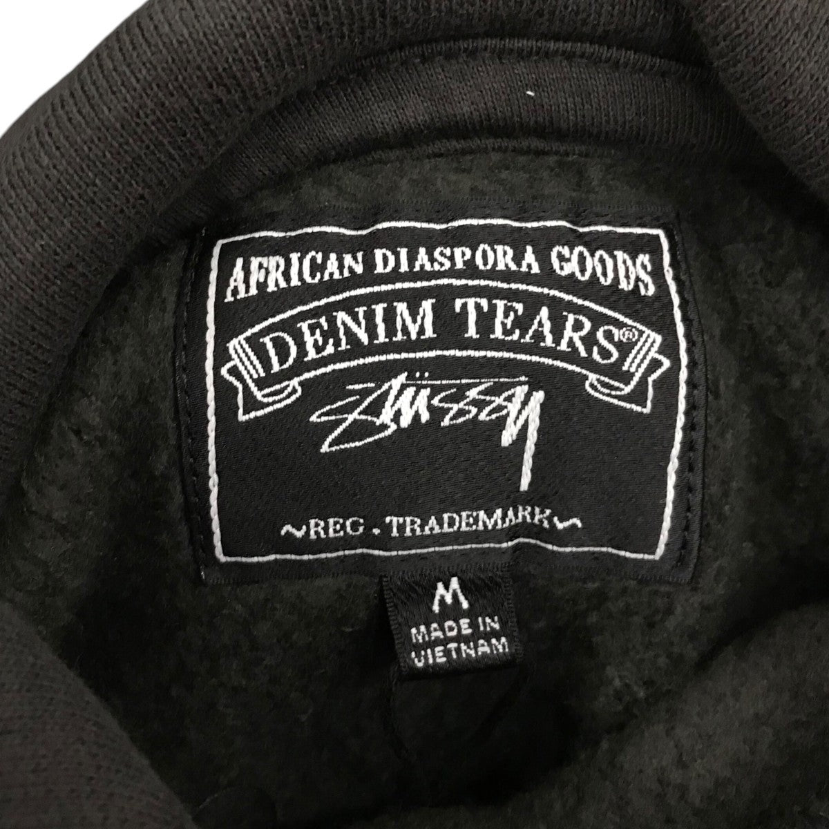 stussy×Denim Tears 25SS「GRAPHIC HOODIE」プルオーバーパーカー