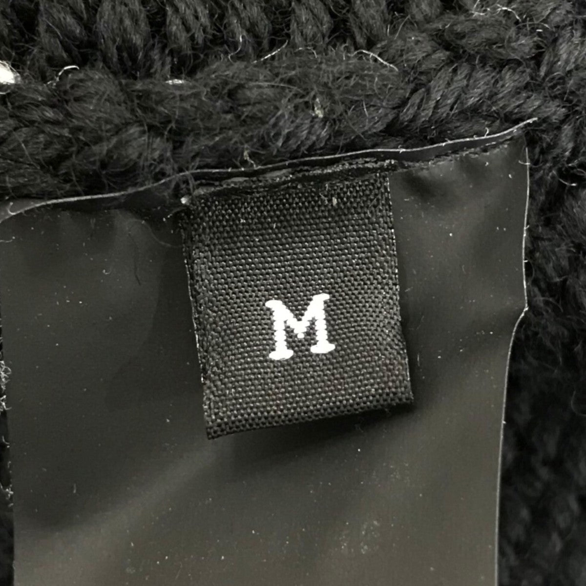 RAF SIMONS(ラフシモンズ) クロップドニット ブラック サイズ M