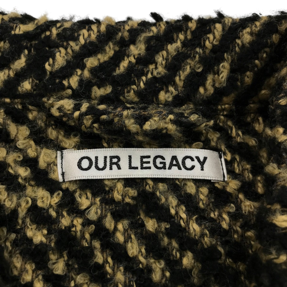 OUR LEGACY(アワーレガシー) 「ARCHIVE BOX JACKET」ニットジャケット