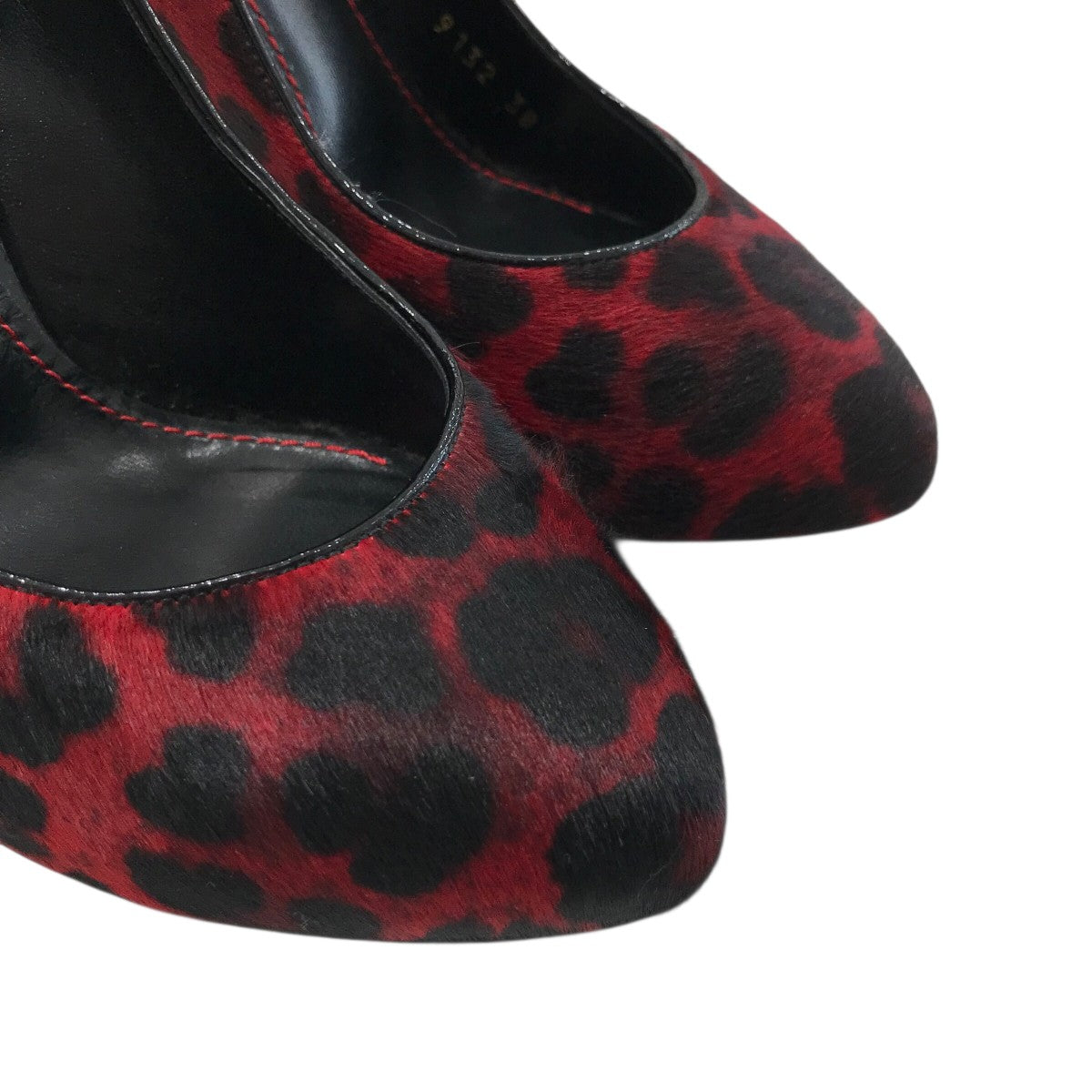 Dolce & Gabbana レオパード柄 バラ ショートブーツ Dolce & Gabbana レオパード柄 バラ ショートブーツ