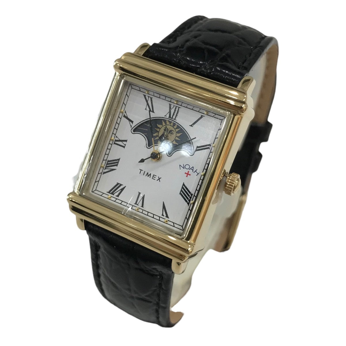 NOAH TIMEX 時計　ゴールド/ブラック Noah×TIMEX Sun And Moon Watch腕時計 ゴールド×ブラック