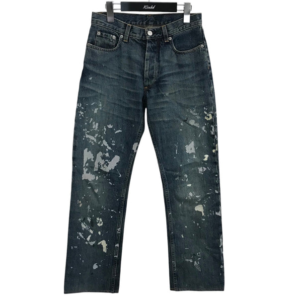HELMUT LANG - paint denim pants , 錆 USED】HELMUT LANG 1999 PAINT DENIM PANTS | KONBINI