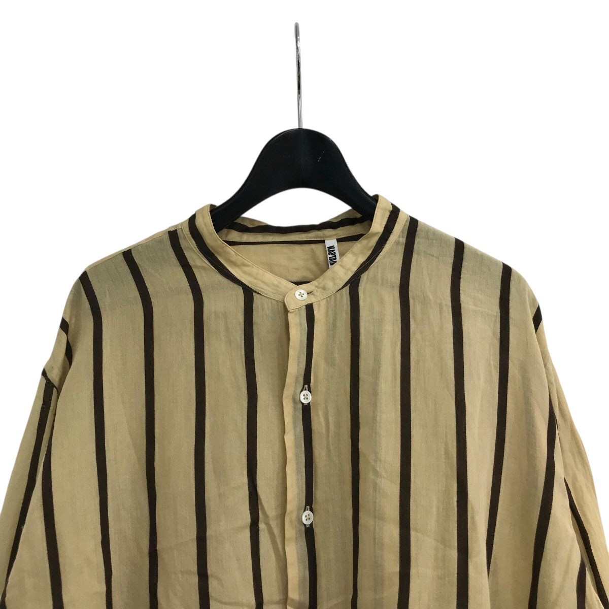 （美品）KAPTAIN SUNSHINE 23SS スタンドカラーシャツ 36 SALE 50%OFF】[KS25SSH14]KAPTAIN SUNSHINE(キャプテン