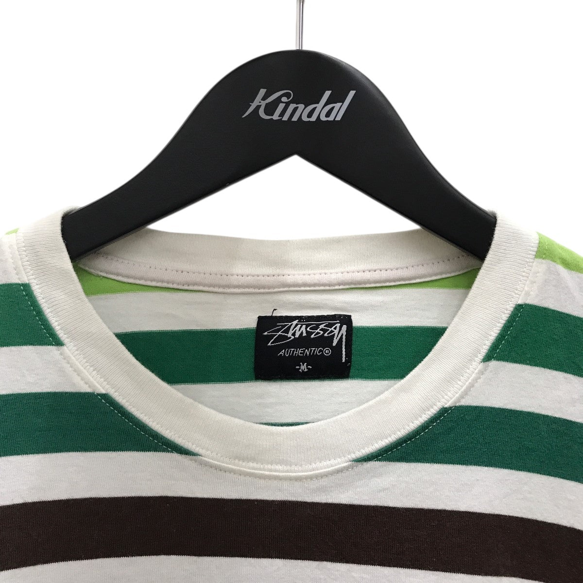 stussy ボーダーTシャツ 古着・中古-6枚目のアイテム画像
