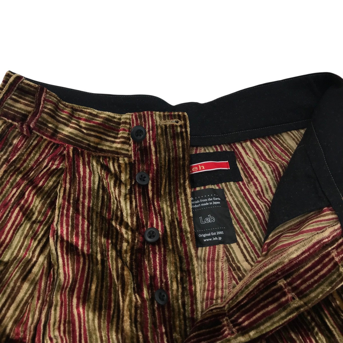 パンツ Leh band wide slacks 22SS LEH レー 