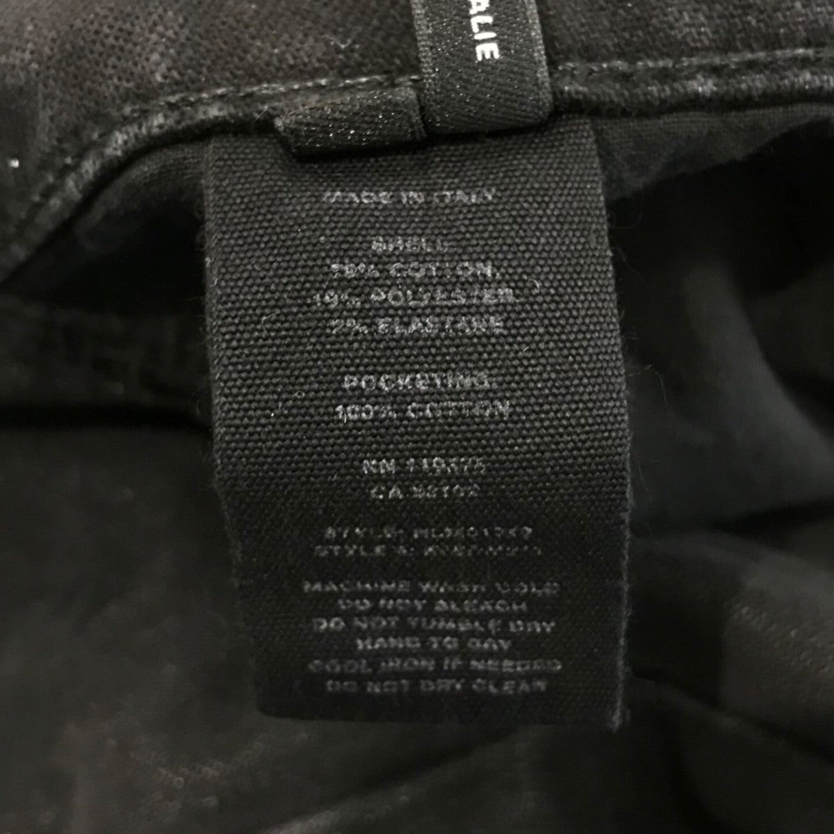 HELMUT LANG ヘルムートラング レザー チェーン ベルト Helmut Lang(ヘルムートラング) / Lang Name Plate Belt In
