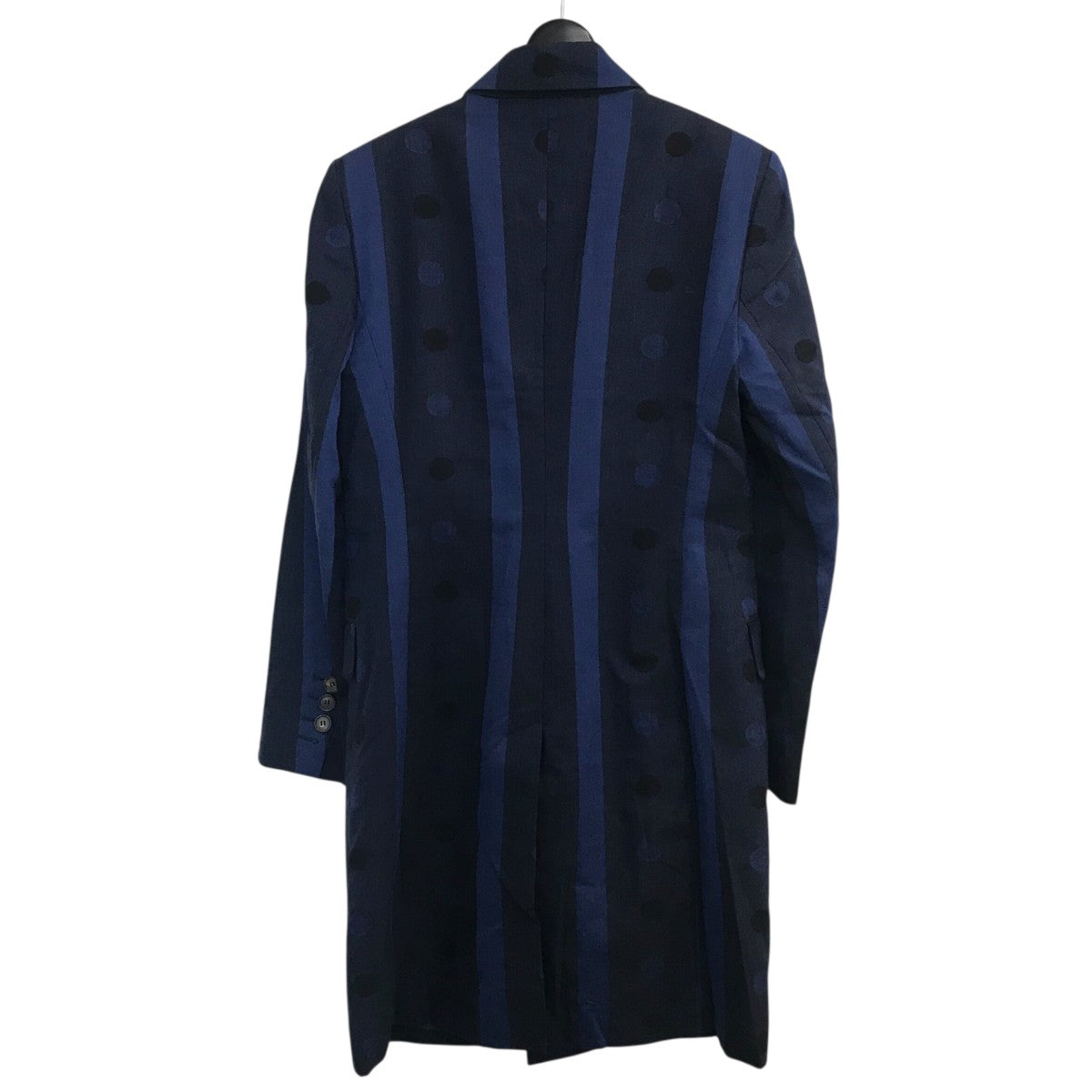 Vivienne Westwood ダブルロングコート　カシミヤ混　ネイビー VIVIENNE WESTWOOD ANGLOMANIA(ヴィヴィアン・ウエストウッド