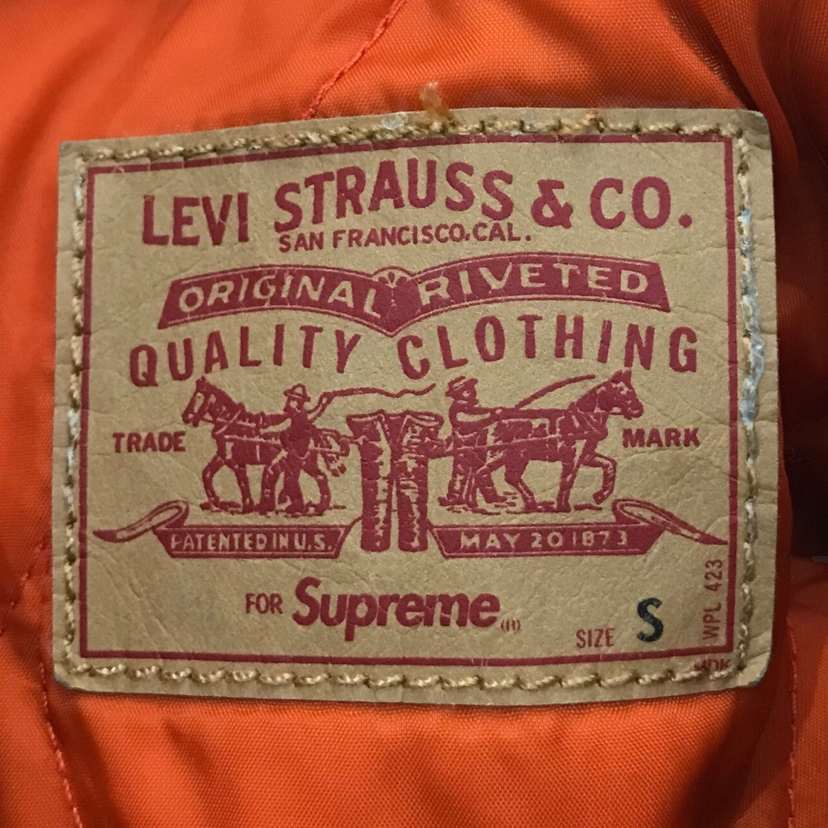 Supreme×LEVI'S 18AW「denim Coveralls」デニムオールインワン Supreme×LEVI'S 18AW「denim Coveralls」デニムオールインワン