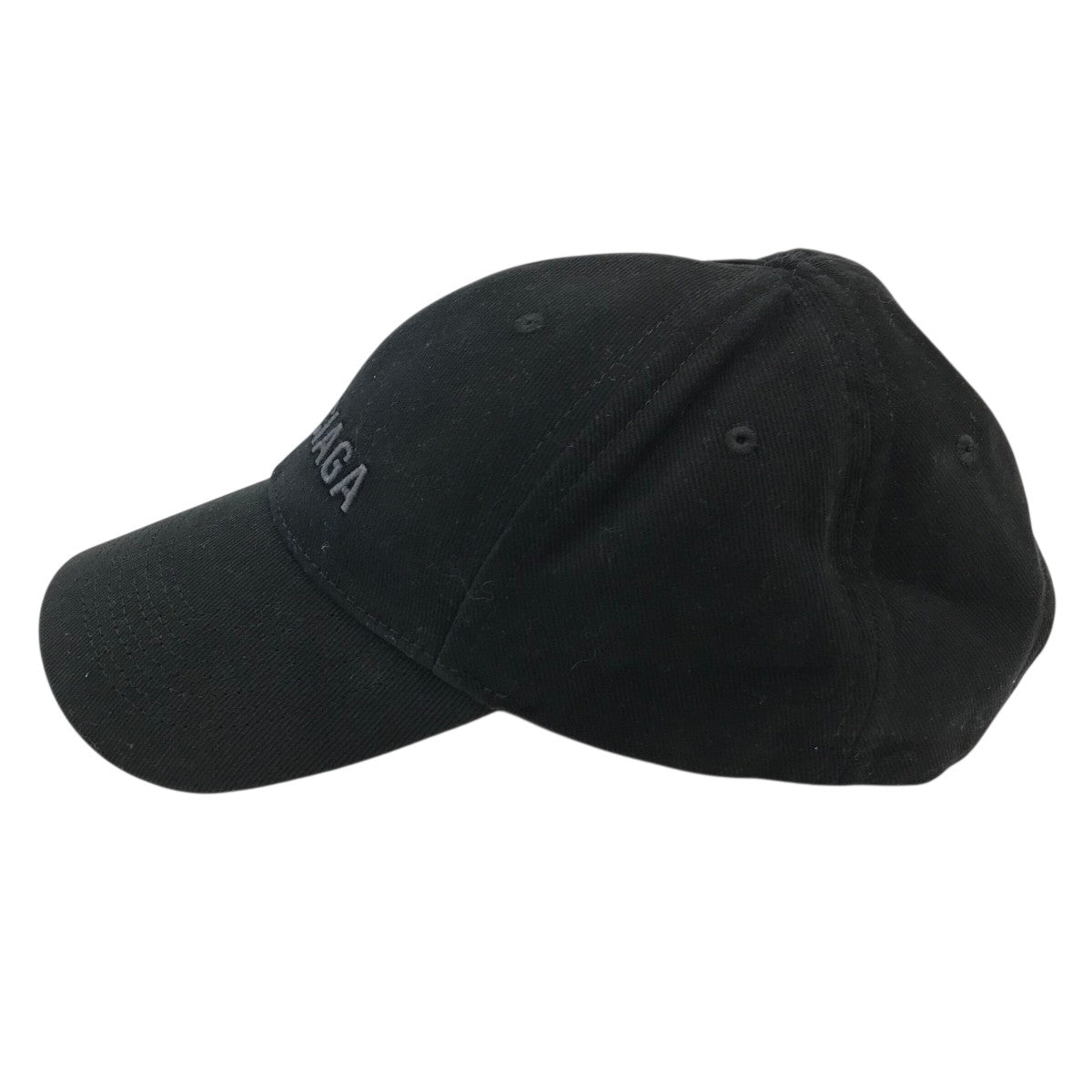 【確実正規品】バレンシアガ ベースボール キャップ ロゴ Lサイズ ブラック BALENCIAGA(バレンシアガ) ロゴベースボールキャップ782787