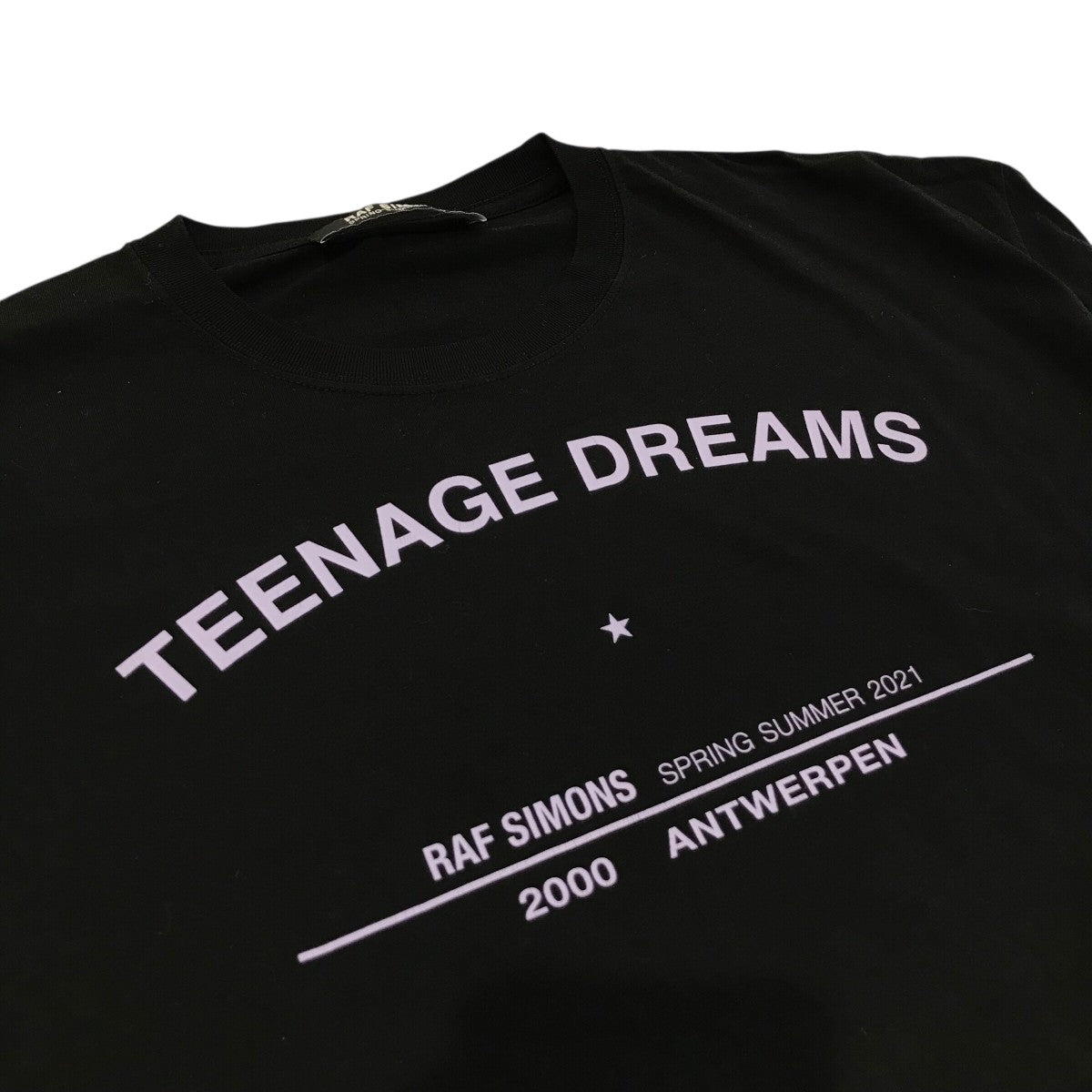 Raf Simons Teenage Dreams Tシャツ 半袖 Raf Simons Oversized Teenage Dreams Tour T-shirt - XS