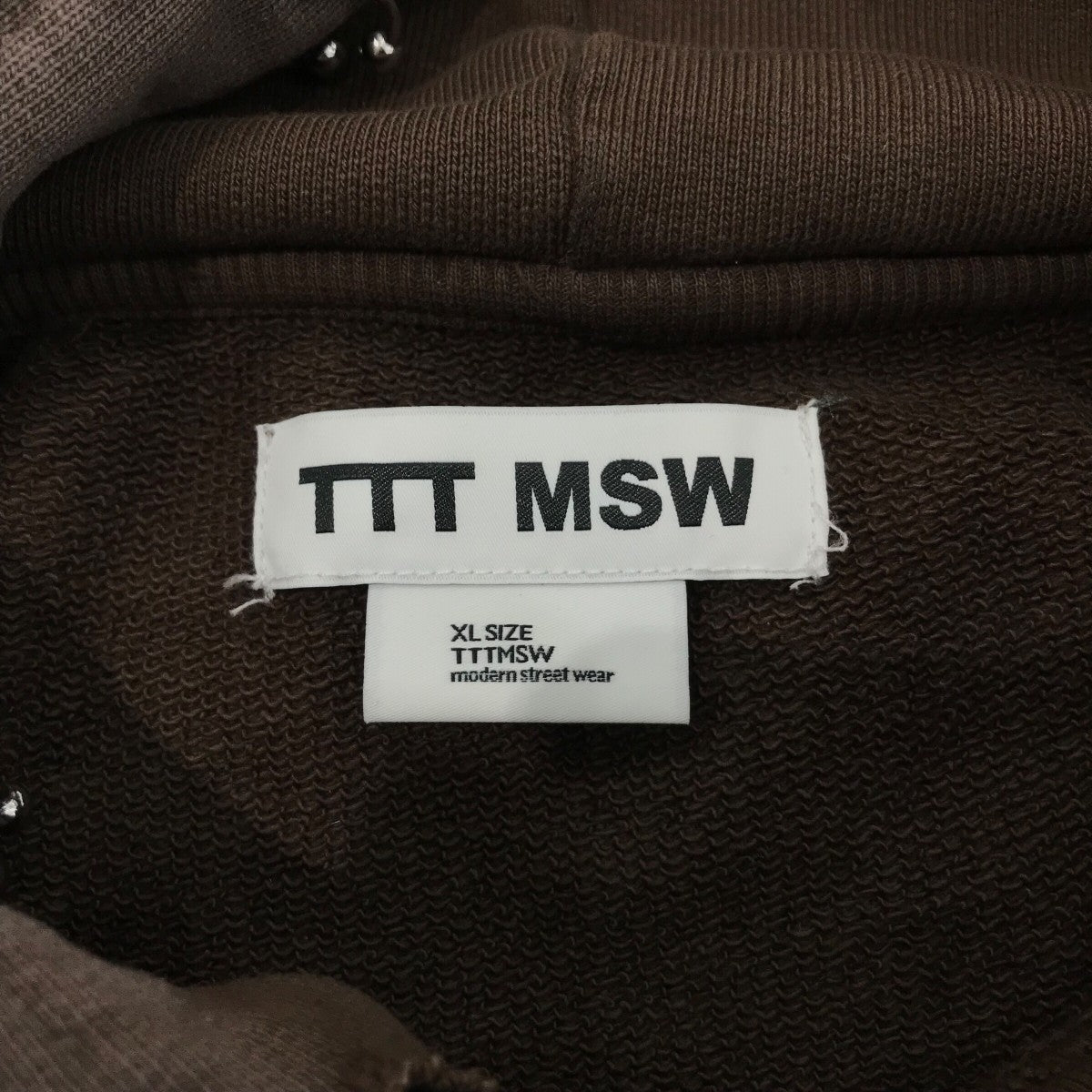TTT MSW(ティーモダンストリートウエア) 25SS「Pierce hoodie