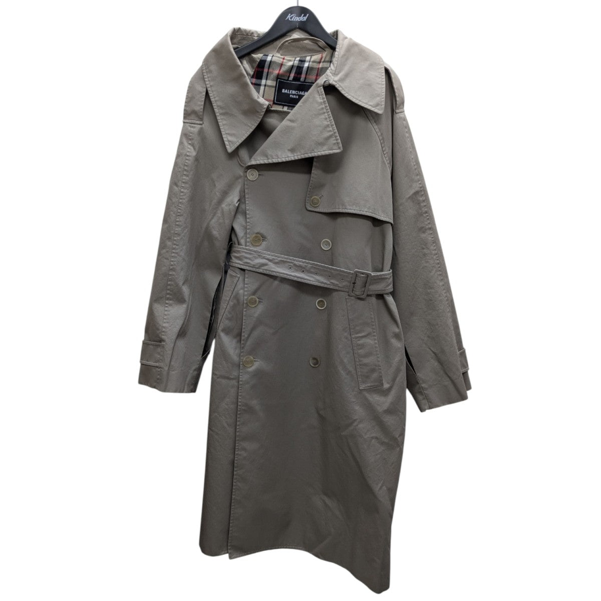 BALENCIAGA バレンシアガ 19AW 583851 TFU07 HOUNDSTOOTH WOOL