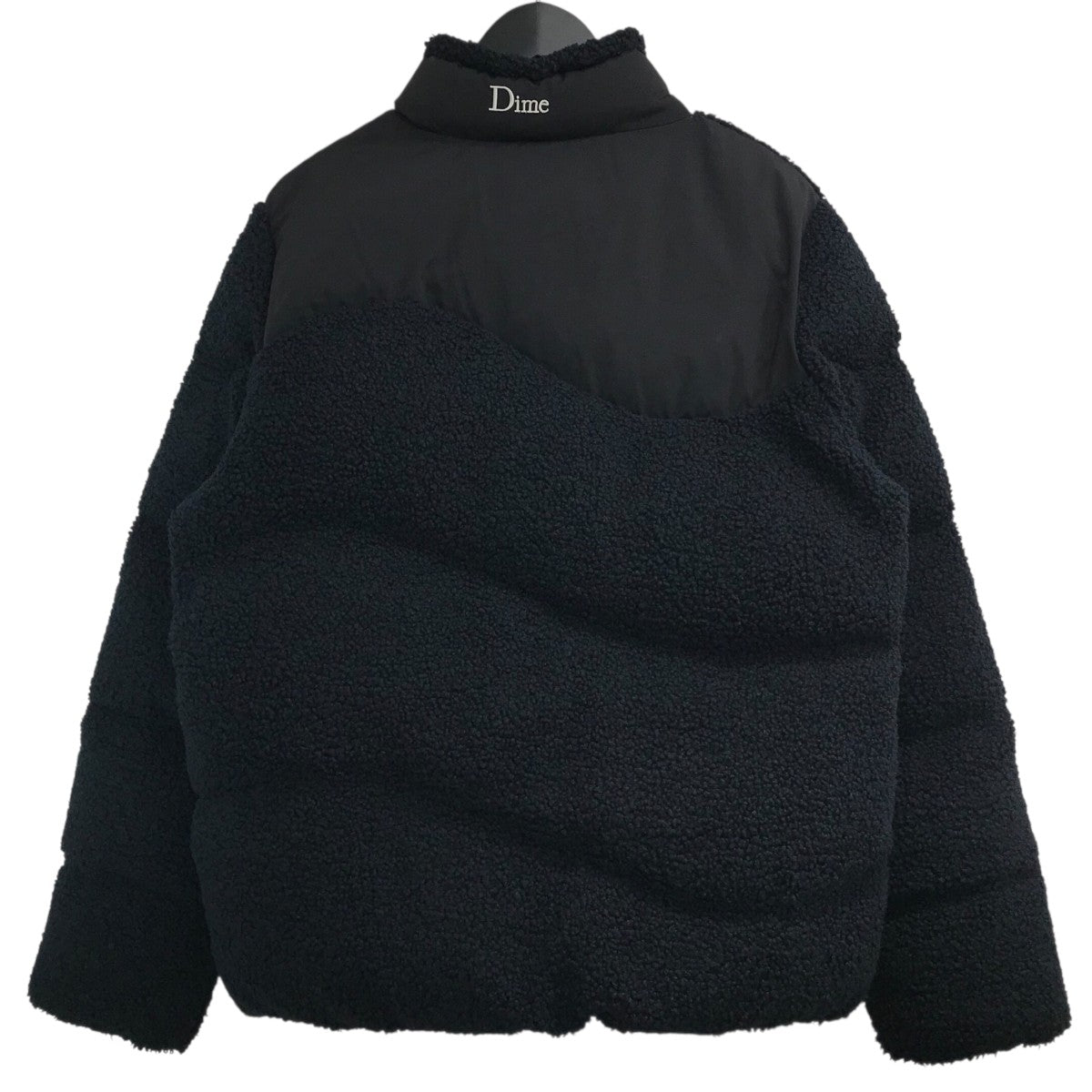 Dime(ダイム) 「Sherpa Puffer Jacket」ボアダウンジャケット ネイビー