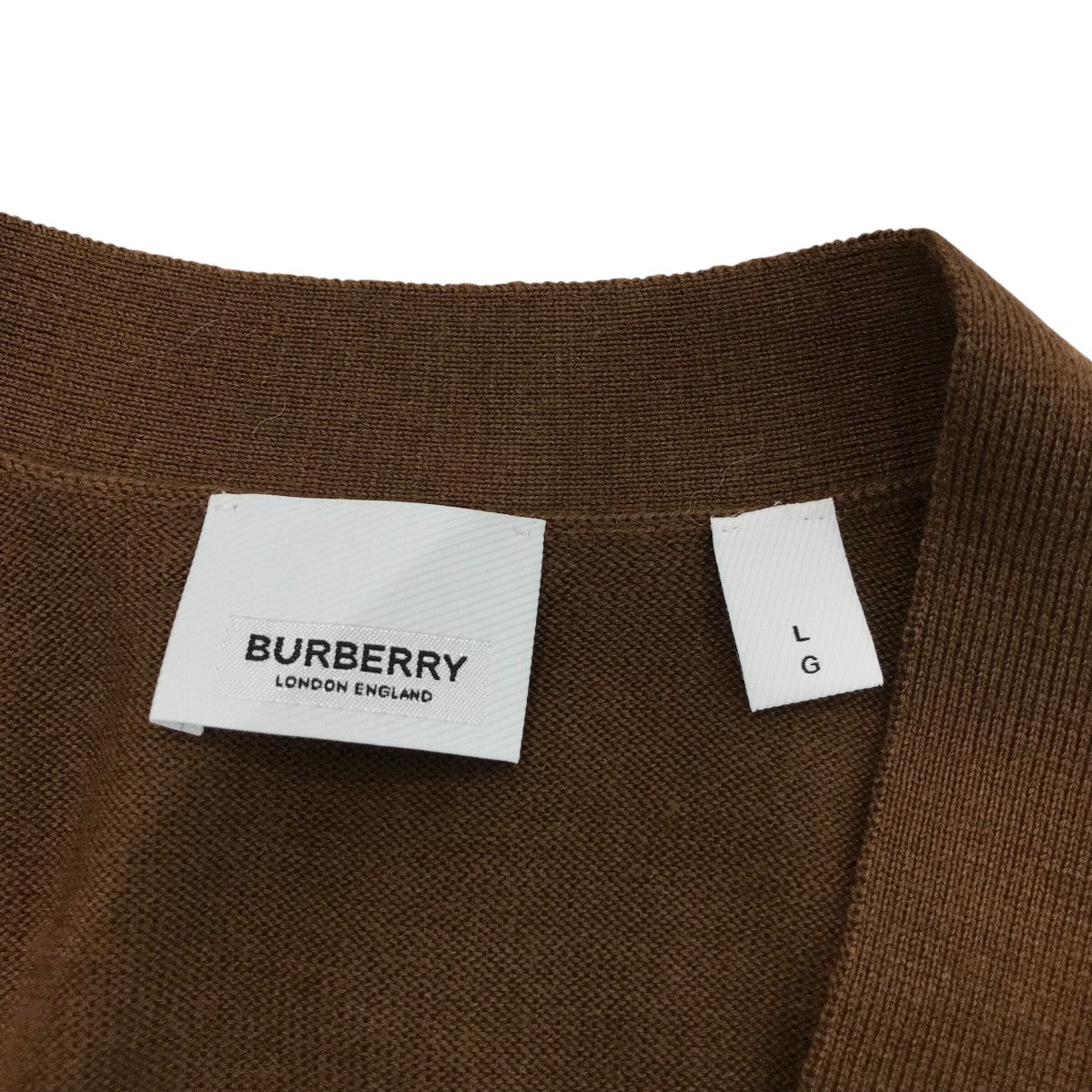 BURBERRY(バーバリー) エンブレム刺繍カーディガン8063638