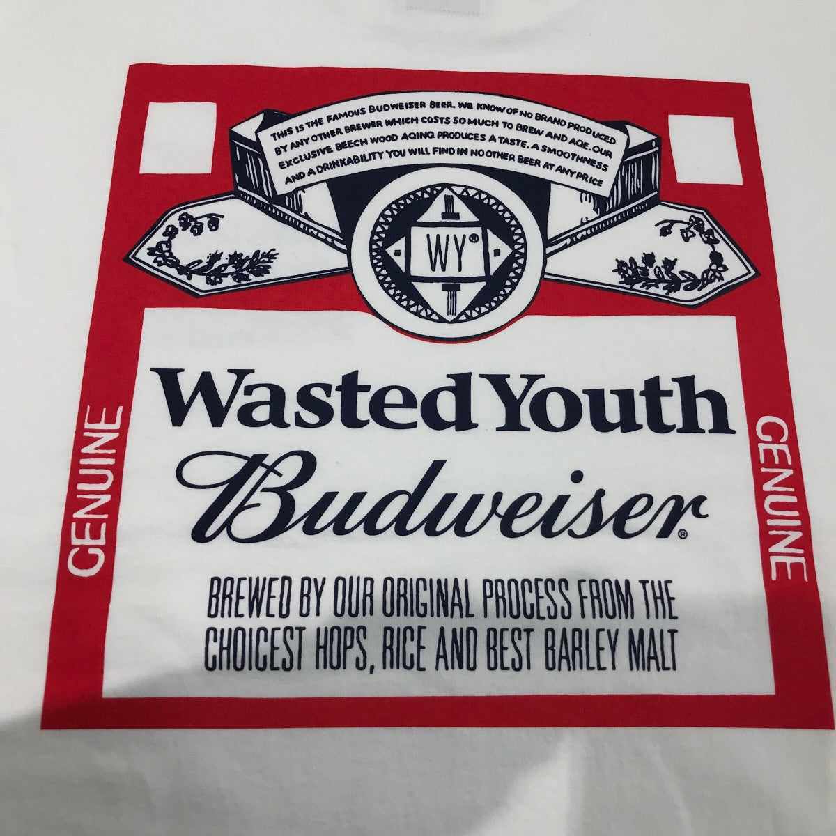 Wasted Youth×BUDWEISER プリントTシャツ 古着・中古-6枚目のアイテム画像