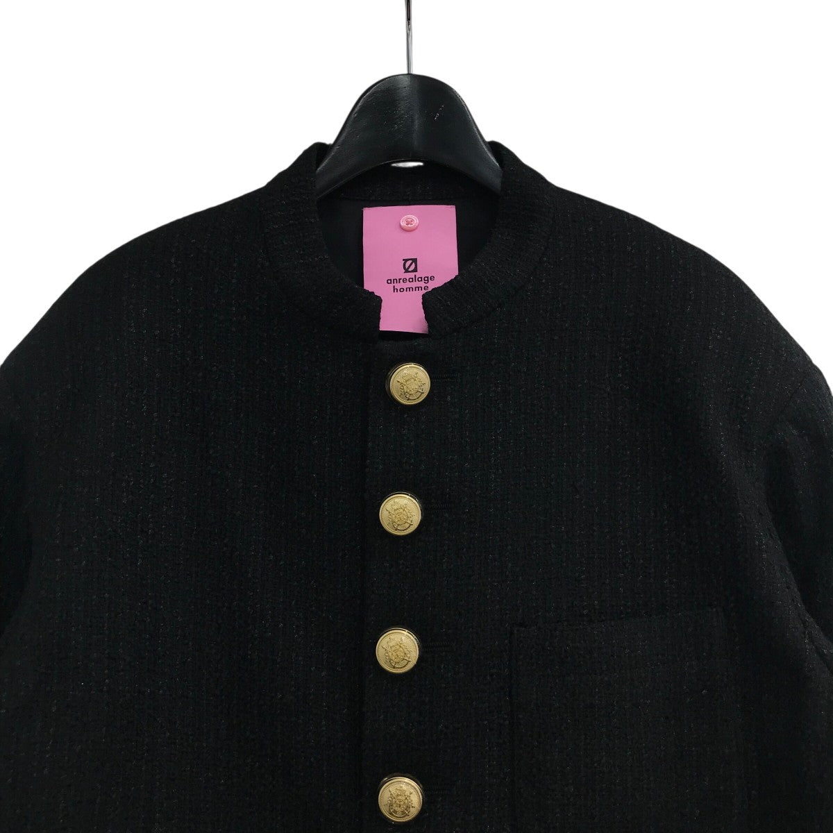 anrealage homme(アンリアレイジ オム) 24AW「MAO-COLLAR BUTTON