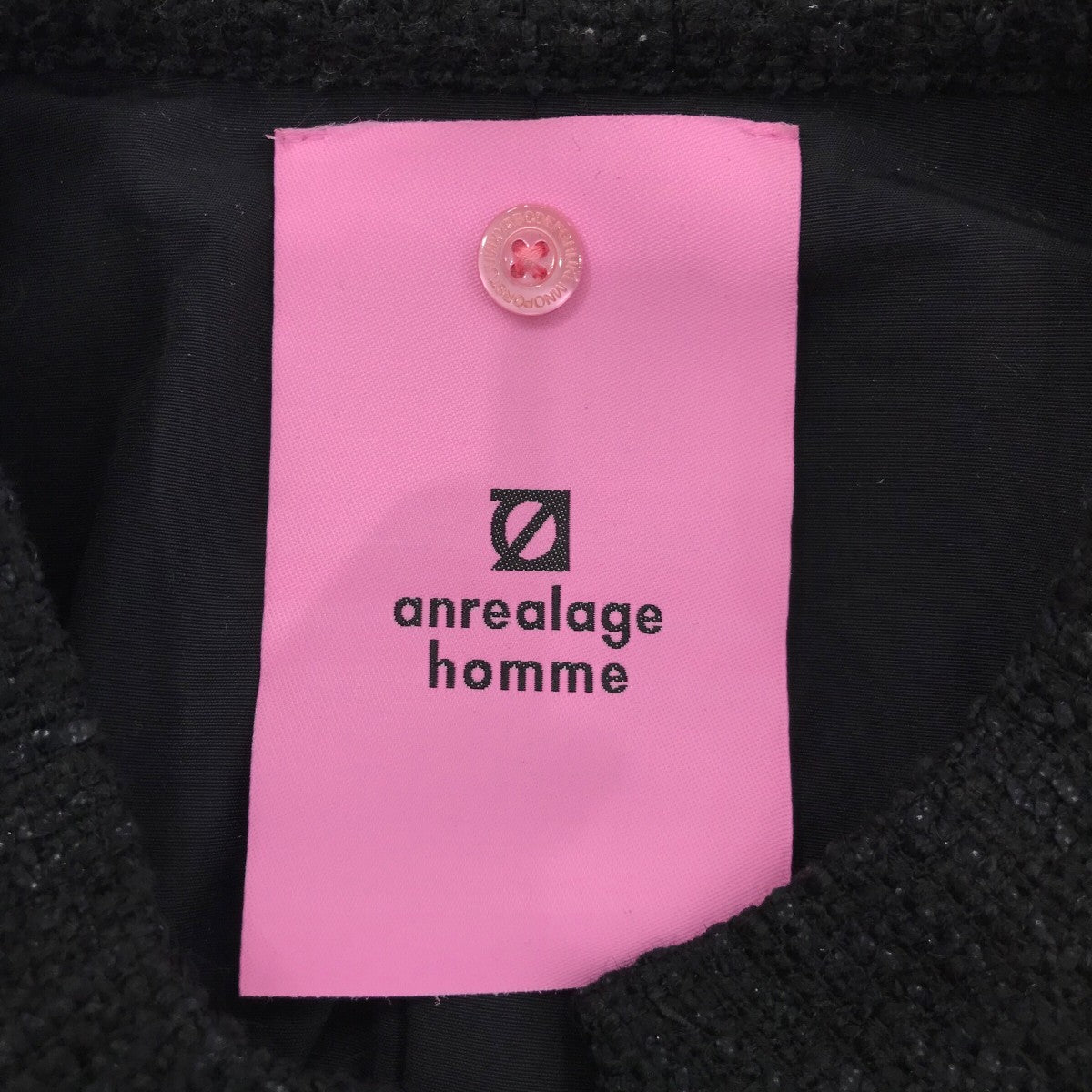 anrealage homme(アンリアレイジ オム) 24AW「MAO-COLLAR BUTTON
