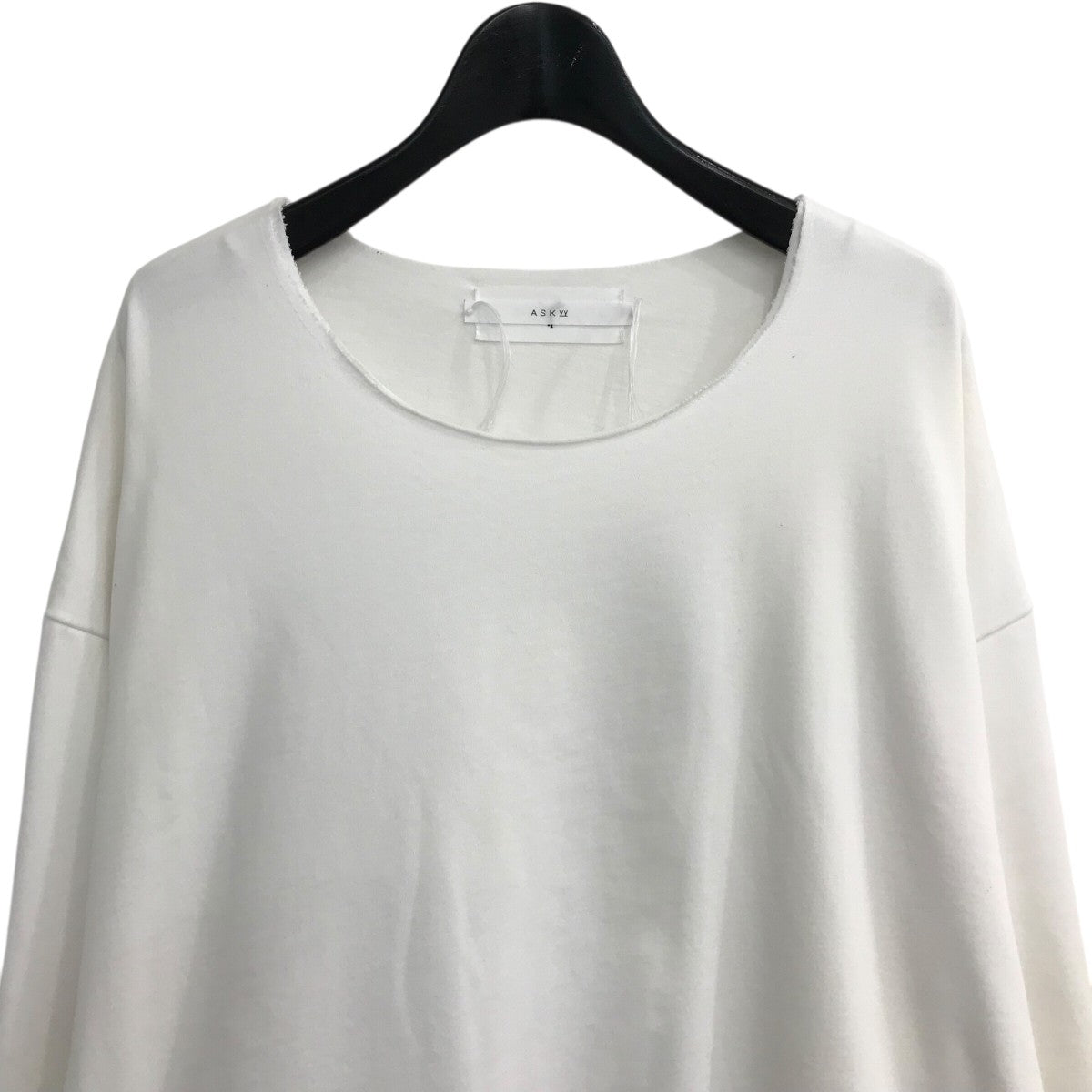 ASKYY レイヤードカットソー 限定色 ASKYY / NO LAYERED CUTSEW / WHT | ASKYY TOKYO FLAGSHIP