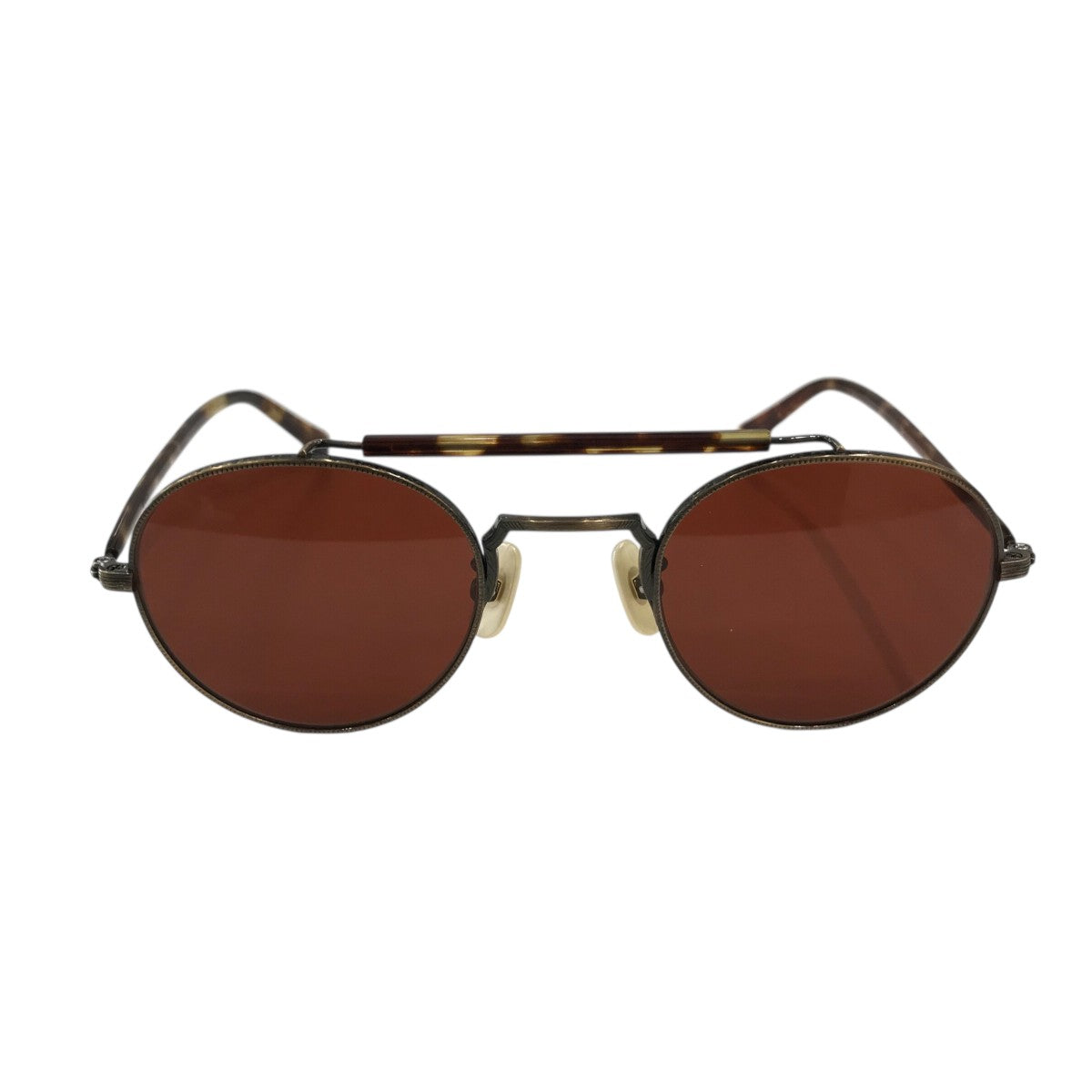 vintage古着さん専用　ayame ラウンド型 サングラス Ayame(アヤメ) 「OLDSTAR-AV」サングラス ブラウン サイズ 46口23