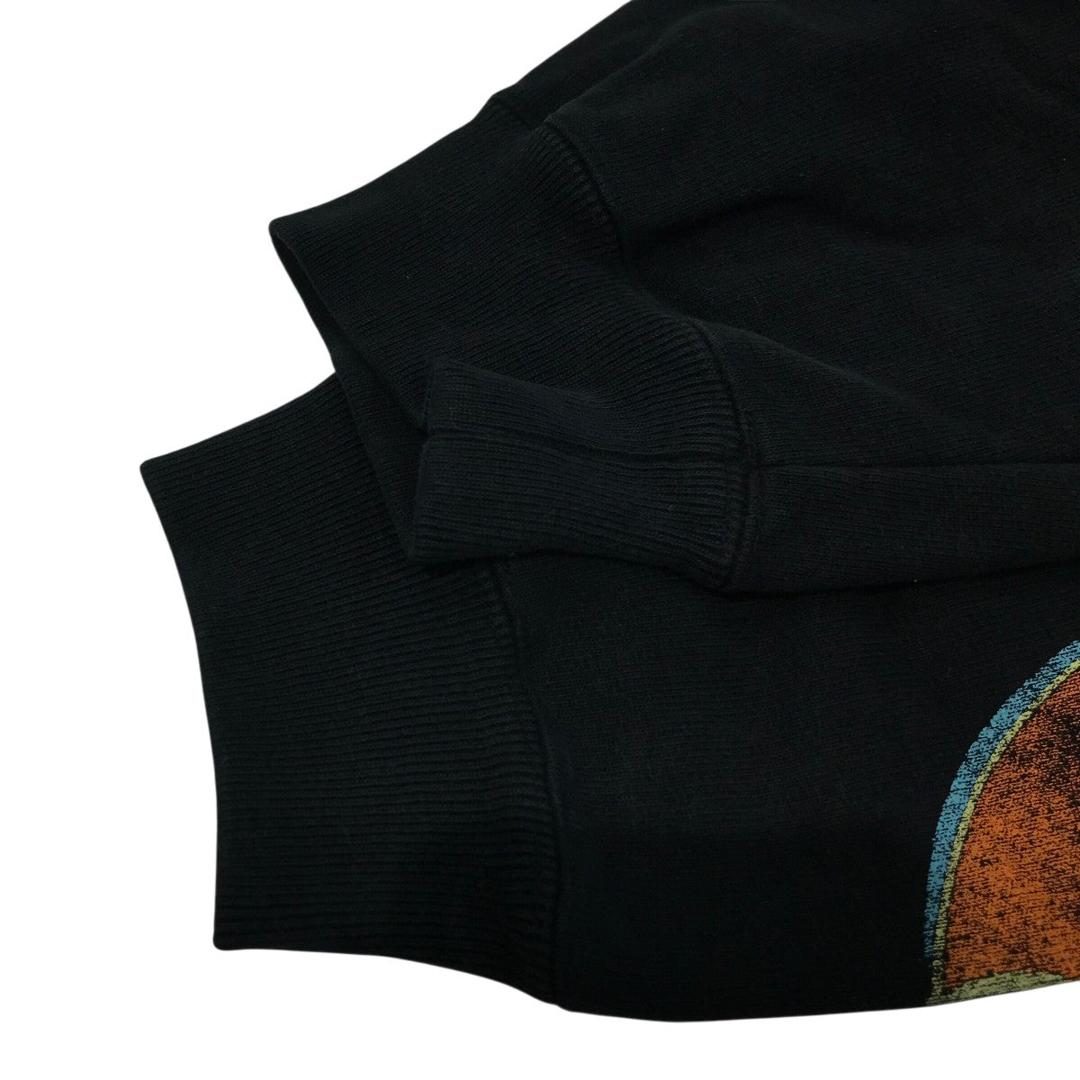 トップス jun/nakayama flame hoodie blk JUN/NAKAYAMA FW24 FLAME HOODIE / BLACK - NUBIAN