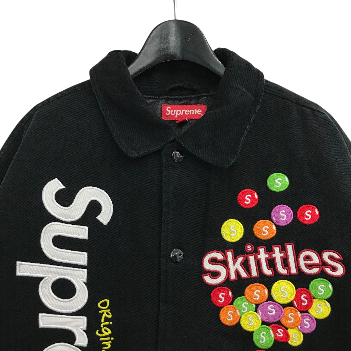 Supreme×Skittles×Mitchell ＆ Ness 21AW「Varsity Jacket」ヴァ