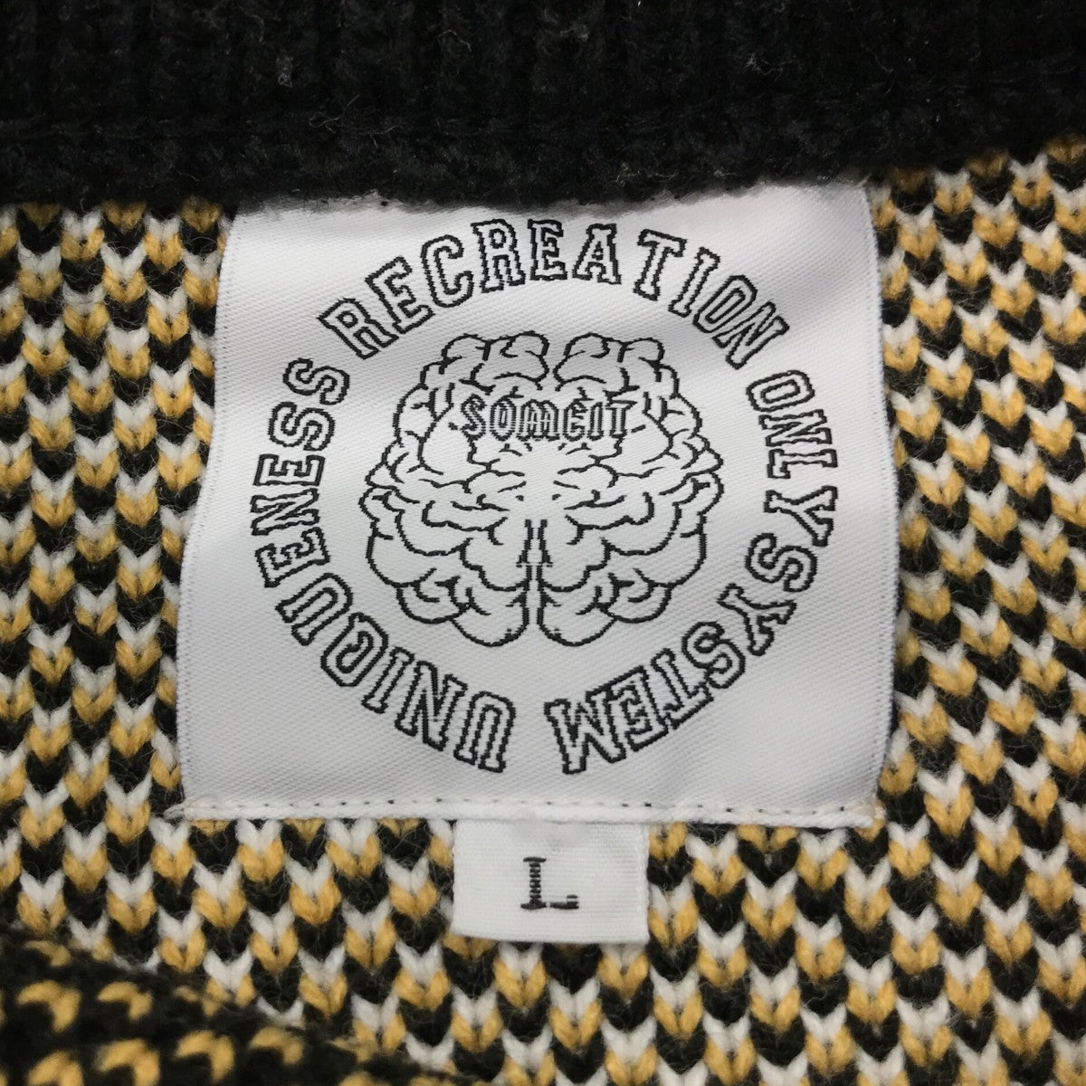 「K．O．K VINTAGE KNIT」スマイリーニット