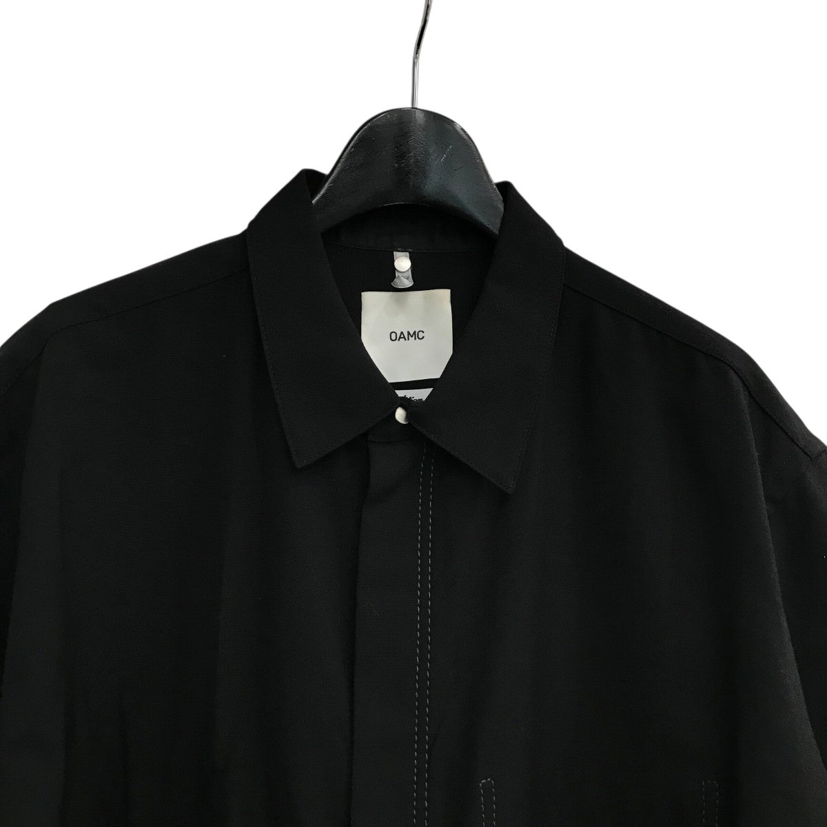 OAMC Edition 別注 IAN Shirt Sサイズ　ブラック OAMC(オーエーエムシー) 「Edition別注 Ian Shirt」半袖シャツ