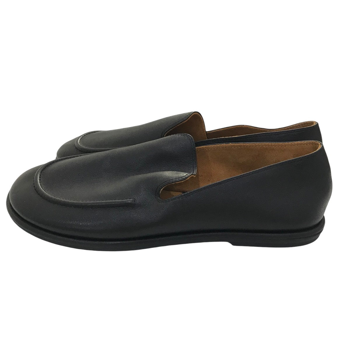 THE ROW(ザロウ) 「Canal」レザースリッポン ブラック サイズ 42