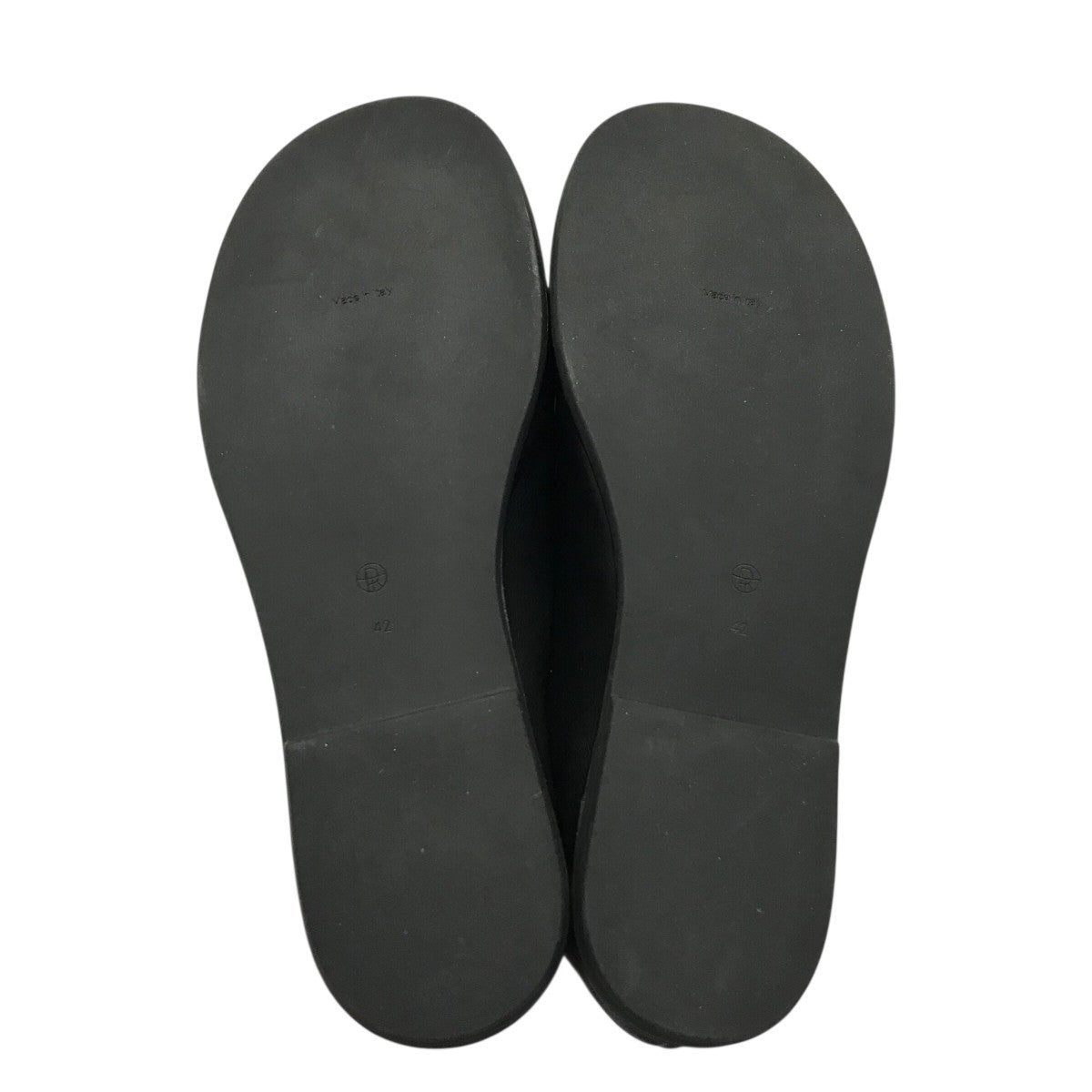 THE ROW(ザロウ) 「Canal」レザースリッポン ブラック サイズ 42