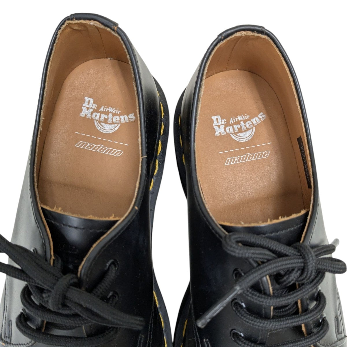 Dr．Martens×MADEME 1461 QUAD3ホールシューズ ブラック サイズ
