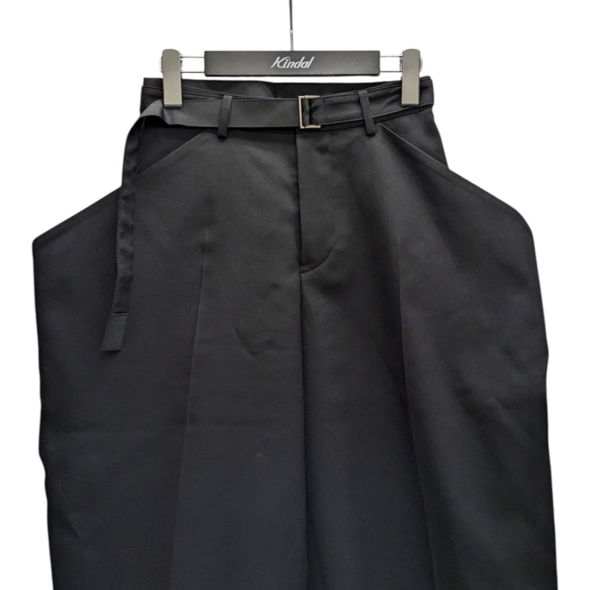 sacai×JOHN SMEDLEY タートルネック プリーツカート ワンピース