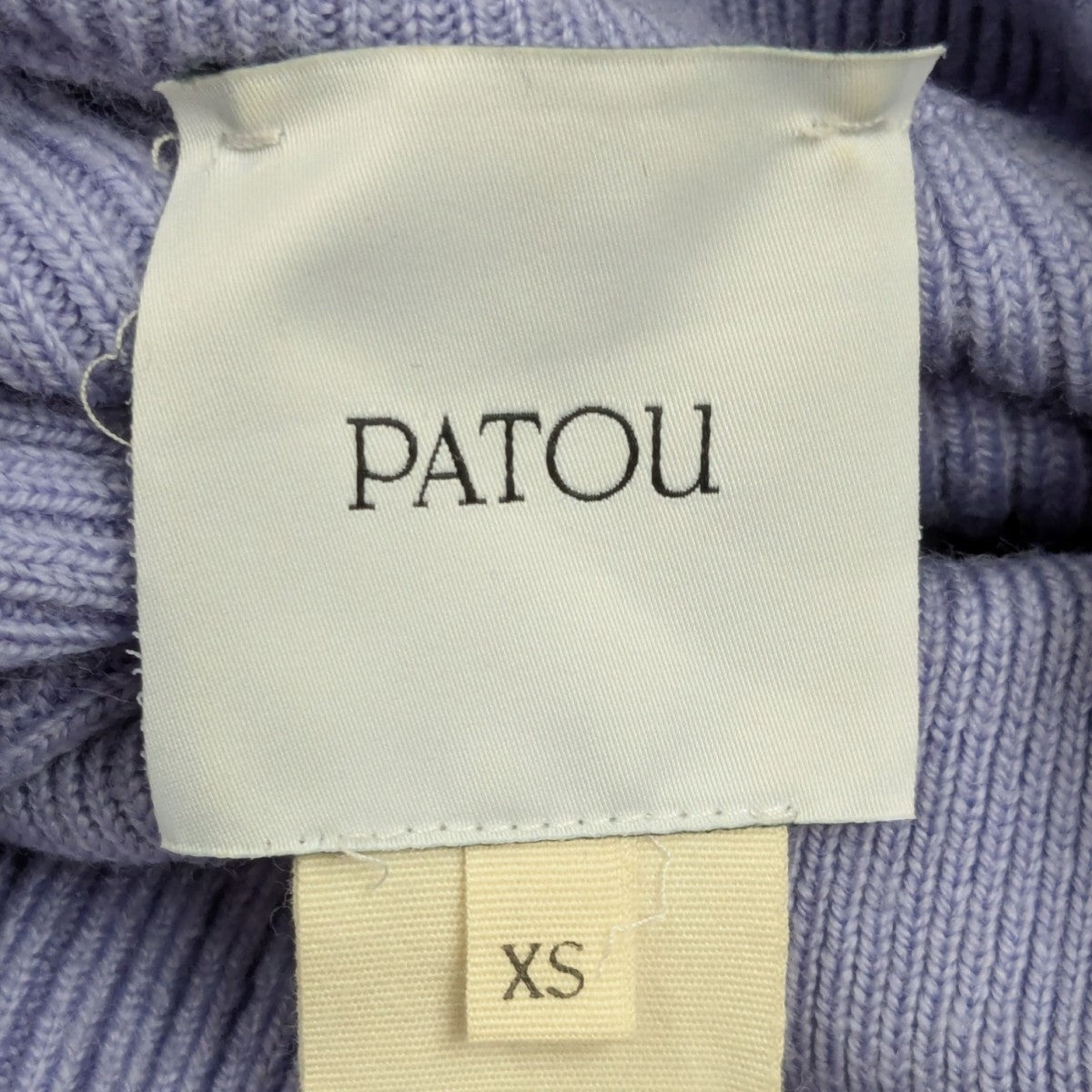 Patou タートルネックニット 古着・中古-6枚目のアイテム画像