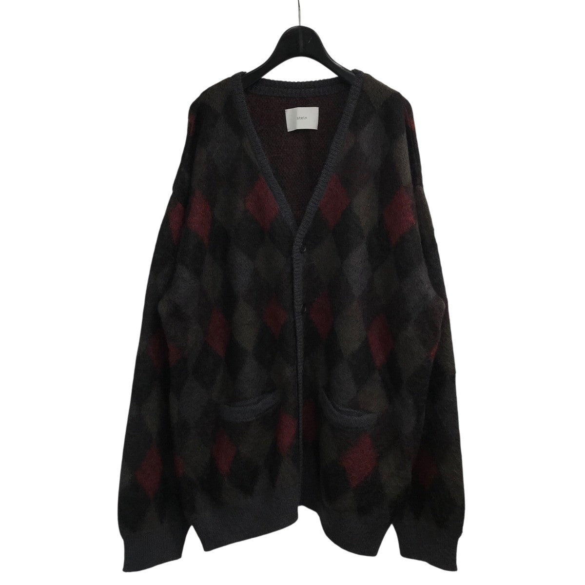stein(シュタイン) 「Kid Mohair Argyle Cardigan」アーガイル柄